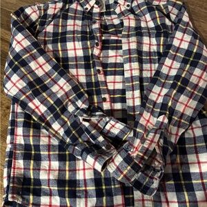 L.L. Bean Men’s Small Slightly Fitted Untucked Flannel